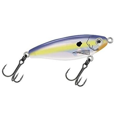 Mirrolure Series Iii Rattling Twitchbait, 3 58, 12 Oz Blue BackChartreuse BellySilver, Sinking STTR-CHBL